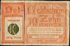 Timbre-monnaie Otto Stude - Allemagne - Briefmarkengeld