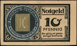 Timbre-monnaie Wagener's Weinstuben - Allemagne - Briefmarkengeld