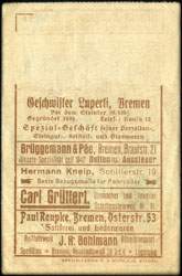 Timbre-monnaie Heinrich Wulfhoop - Allemagne - Briefmarkengeld