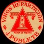 Timbre-monnaie J.Poblete - Allemagne - briefmarkenkapselgeld