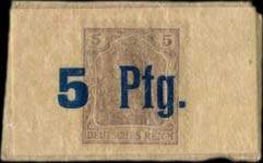 Timbre-monnaie Alfeld - Magistrat - Allemagne - Briefmarkengeld