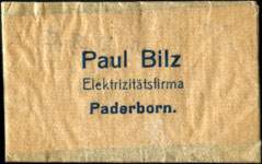 Timbre-monnaie Paul Bilz - Allemagne - Briefmarkengeld