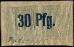 Timbre-monnaie Paul Bilz - Allemagne - Briefmarkengeld