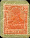 Timbre-monnaie Wilh.Exter Göttingen - 10 pfennig sous pochette - dos