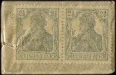 Timbre-monnaie Meuselwitz - Allemagne - Briefmarkengeld