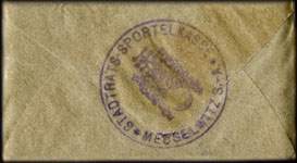 Timbre-monnaie Stadtrat Sportelkasse Meuselwitz - 5 pfennig sous pochette - face
