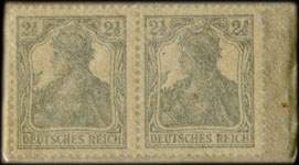 Timbre-monnaie Meuselwitz - Allemagne - Briefmarkengeld