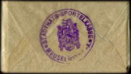 Timbre-monnaie Meuselwitz - Allemagne - Briefmarkengeld