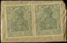 Timbre-monnaie Meuselwitz - Allemagne - Briefmarkengeld