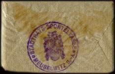 Timbre-monnaie Meuselwitz - Allemagne - Briefmarkengeld