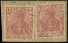 Timbre-monnaie Meuselwitz - Allemagne - Briefmarkengeld