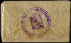 Timbre-monnaie Meuselwitz - Allemagne - Briefmarkengeld