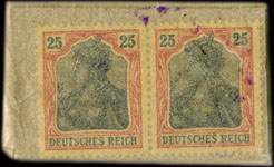 Timbre-monnaie Meuselwitz - Allemagne - Briefmarkengeld