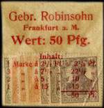 Timbre-monnaie Gebr.Robinsohn - Allemagne - Briefmarkengeld