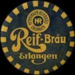 Timbre-monnaie Reif-Br�u jaune - Allemagne - briefmarkenkapselgeld