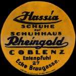 Timbre-monnaie Rheingold - Allemagne - briefmarkenkapselgeld