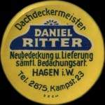 Timbre-monnaie Daniel Ritter - Allemagne - briefmarkenkapselgeld