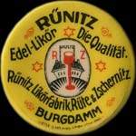 Timbre-monnaie R�nitz jaune - Allemagne - briefmarkenkapselgeld