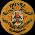 Timbre-monnaie Rünitz - Burgdamm type 2 - 30 pfennig vert sur fond vert - avers