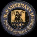 Timbre-monnaie HuP.Sauermann AG - Allemagne - briefmarkenkapselgeld