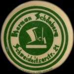 Timbre-monnaie Herman Sch�nberg - Allemagne - briefmarkenkapselgeld