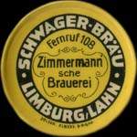 Timbre-monnaie Schwager-Br�u - Allemagne - briefmarkenkapselgeld