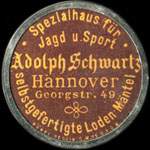 Timbre-monnaie Adolph Schwartz - Allemagne - briefmarkenkapselgeld