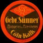 Timbre-monnaie Gebr.S�nner - Allemagne - briefmarkenkapselgeld