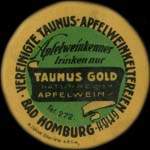 Timbre-monnaie Taunus Gold - Allemagne - briefmarkenkapselgeld