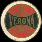 Timbre-monnaie Verona - W. Hahn � Stuttgart - 40 pfennig orange sur fond rose - avers