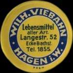 Timbre-monnaie Wilh.Viebahn - Allemagne - briefmarkenkapselgeld