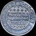 Timbre-monnaie Joh.Weiss - Allemagne - briefmarkenkapselgeld