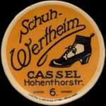 Timbre-monnaie Schuh-Wertheim - Allemagne - briefmarkenkapselgeld