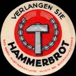 Timbre-monnaie Hammerbrot type 1 - 500 kronen sur fond marbr� - avers