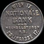 Biefmarkenkapselgeld Nationale Bank - timbre-monnaie - encased stamp