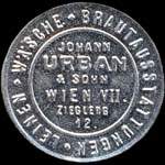 Biefmarkenkapselgeld Johann Urban - timbre-monnaie - encased stamp