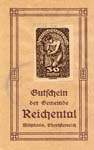 Biefmarkengeld Reichental - 30 heller brun 5 C - timbre-monnaie - encased stamp - gutschein - front