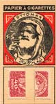 Biefmarkengeld Jacobi - Ottoman - 40 heller - timbre-monnaie - encased stamp - front