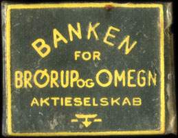 Timbre-monnaie Banken for Brørup og Omegn Aktieselskab - Danemark