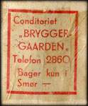 Timbre-monnaie Brygger-Gaarden - Danemark