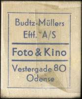 Timbre-monnaie Budtz-Müllers Eftf. A/S - Foto & Kino - Vestergade 80 - Odense - Danemark