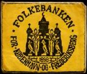 Timbre-monnaie Folkebanken - Danemark