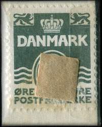 Timbre-monnaie Frim�rker - Kik ind i Lavendelstr. 10 - 1 &oslash;re sur carton blanc - texte vert - Danemark - revers