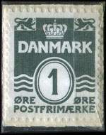 Timbre-monnaie Gasv�rksovne C. 15615 - Gasmat - 4 Ledn. - a/s Gasmat - K�benhavn F.Vagtelvej 58. Forlang Tilbud paa alt til Gasv�rker - 1 �re sur fond rouge - Danemark - revers