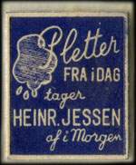 Timbre-monnaie Heinrich Jessen - Danemark