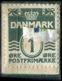 Timbre-monnaie Mejeriet &bdquo;Viks&oslash; &ldquo; - Frederikssundsvej 237 - Bella 2461 - 1 �re sur fond bleu - Danemark - revers