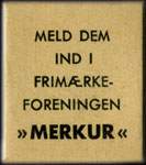 Timbre-monnaie Merkur - Danemark