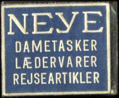 Timbre-monnaie Neye Dametasker Laedervarer Rejseartikler bleu - Danemark