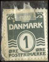 Timbre-monnaie N. S. U. - 1 �re sur carton blanc - Danemark - revers