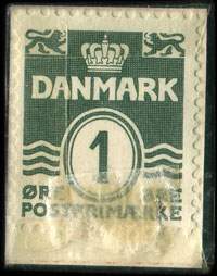 Timbre-monnaie 1 �re sur carton blanc